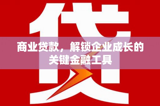 韩城商业贷款，解锁企业成长的关键金融工具