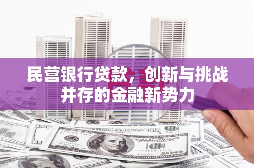 韩城民营银行贷款，创新与挑战并存的金融新势力