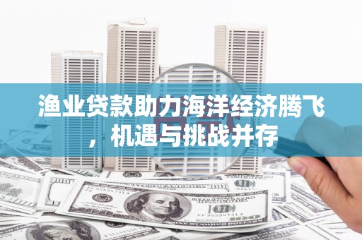 韩城渔业贷款助力海洋经济腾飞，机遇与挑战并存