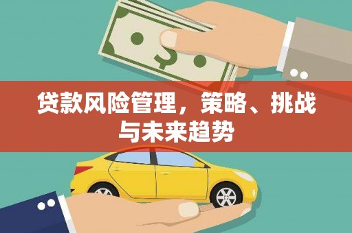 韩城贷款风险管理，策略、挑战与未来趋势