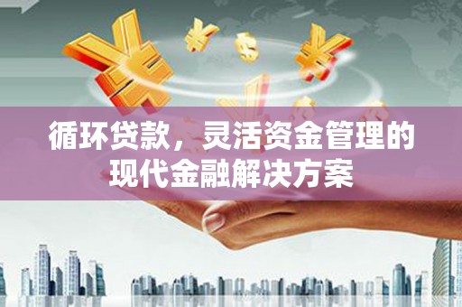韩城循环贷款，灵活资金管理的现代金融解决方案
