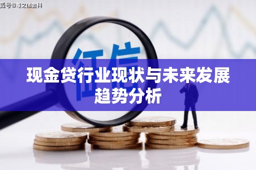 韩城现金贷行业现状与未来发展趋势分析
