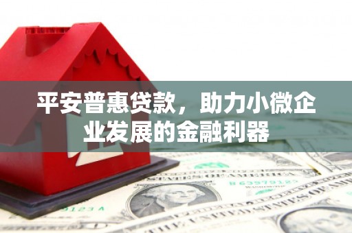 韩城平安普惠贷款，助力小微企业发展的金融利器