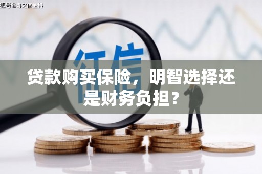 韩城贷款购买保险，明智选择还是财务负担？