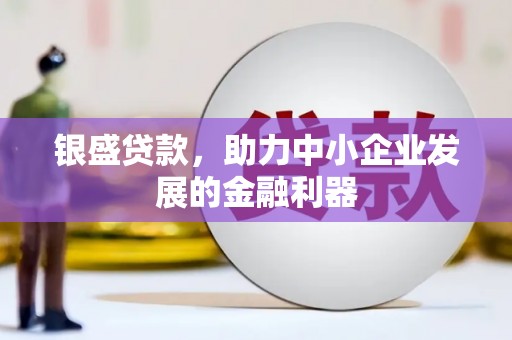 韩城银盛贷款，助力中小企业发展的金融利器
