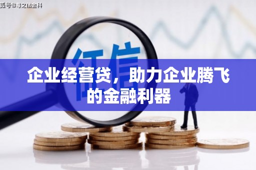 韩城企业经营贷，助力企业腾飞的金融利器