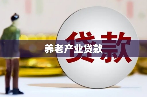 韩城养老产业贷款