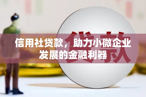 韩城信用社贷款，助力小微企业发展的金融利器