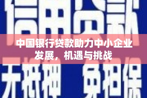 韩城中国银行贷款助力中小企业发展，机遇与挑战