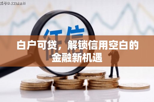 韩城白户可贷，解锁信用空白的金融新机遇