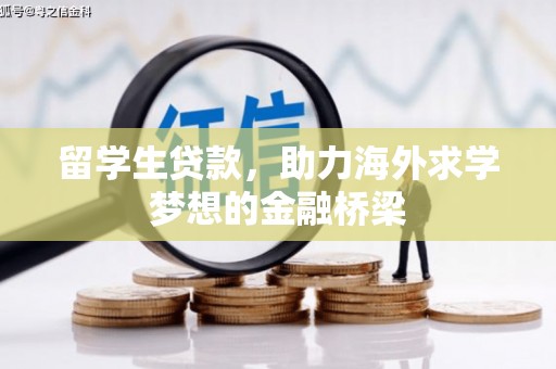 韩城留学生贷款，助力海外求学梦想的金融桥梁