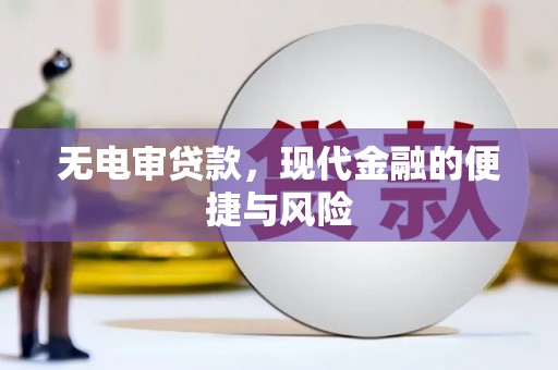 韩城无电审贷款，现代金融的便捷与风险