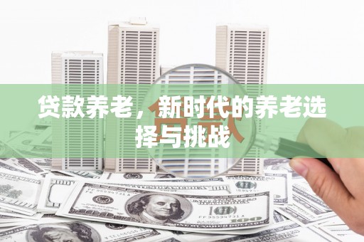 韩城贷款养老，新时代的养老选择与挑战