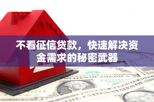 韩城不看征信贷款，快速解决资金需求的秘密武器
