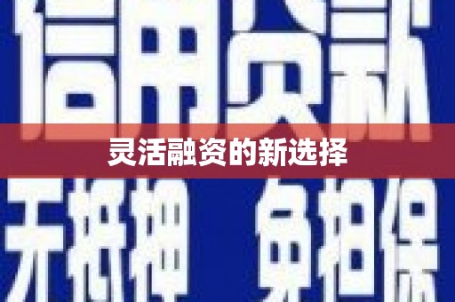 韩城灵活融资的新选择