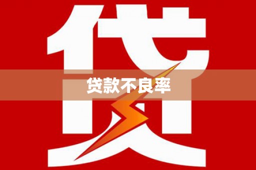韩城贷款不良率